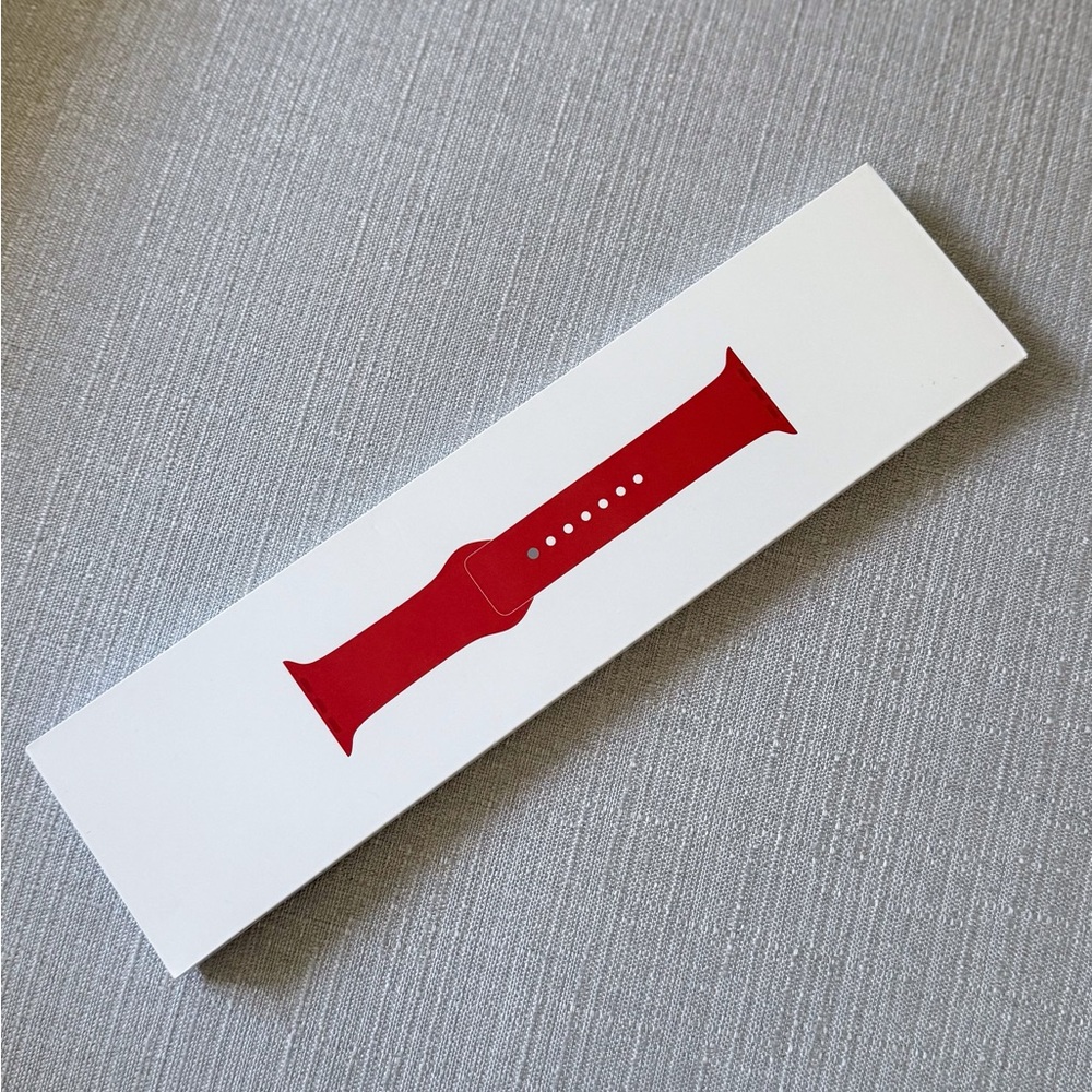 Apple Watch Band in Bright Red Limited Edition